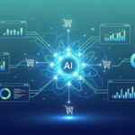 ECサイトのLLMO対策とAI時代のSEO戦略のイメージ